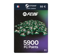5.900 points EA FC 26 (Carte cadeau Steam)