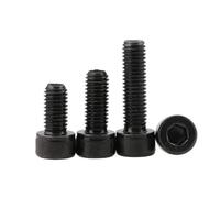 5 à 100 vis à six pans creux M1,6 m2 m2,5 m3 m3,5 m4 m5 m6 m8 Grade 12.9 Vis à tête cylindrique à six pans creux(X10mm,M2.5 50pcs)
