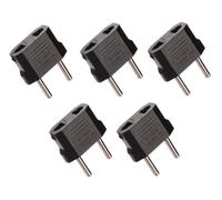 5 adaptateurs secteur standard USA vers français