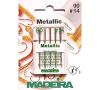 5 Aiguilles Madère Clé pour métallique fil Piston Plat pour machine à coudre calibre 90/14