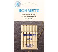 5 Aiguilles Schmetz Jeans Lot (Piston Plat) 130/705 H-J pour épaisseur 80/12
