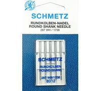 5 Aiguilles Schmetz (rond ballon) Lot 287 WH/1738 Épaisseur 80/12