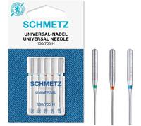 Schmetz Aiguilles pour machines à coudre Universal 130/705 H — 5 aiguilles, grosseur 70/10-90/14