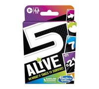 5 Alive Jeu de cartes rapide pour enfants et familles, facile à apprendre, jeu familial amusant à partir de 8 ans, jeu de cartes pour 2 à 6 joueurs