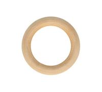 5 anneaux en bois 5 cm