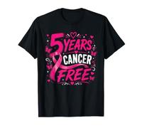 5 Ans de Sensibilisation au Cancer du Sein sans Cancer T-Shirt