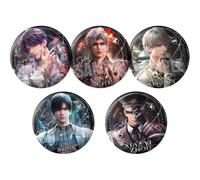 5 Badge Love Deepspace Figurine Broche Jeux Metal Pins Set Sylus Rafayel Zayne Caleb Cosplay Accessoire Sac Decor 58MM