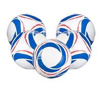 Speeron : 5 ballons de football loisir taille 4 - 390 g Bleu et blanc G