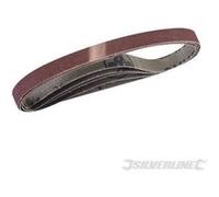 5 bandes abrasives 10 x 330 mm Silverline G