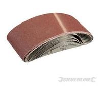 5 bandes abrasives 100 x 610 mm Silverline G