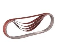 5 BANDES ABRASIVES MAKITA 13X533 MM GRAIN 40 POUR BOIS MÉTAL-P43321