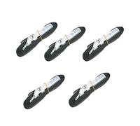 5 bandes de fixation pour moule en plâtre 1,2 m / 1,5 m / 1,8 m / 2,2 m - Bande de jonction pratique en nylon - Sangle moulée en plâtre