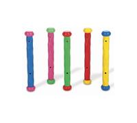 - 5 Bâtons lestés pour piscines - Multicolore - Bâtons