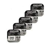 5 Batteries Pour Montre Maxell SR712SW 1,55V Oxyde D’Argent 346 Japon