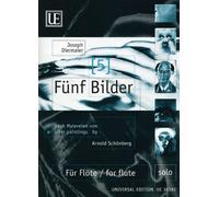 5 Bilder nach Malereien von Arnold Schönberg - BOOK