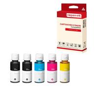 5 Bouteille d'encre pour HP 32 - 32 XL Black x2 + Cyan + Magenta + Jaune 140 ml + 70 ml