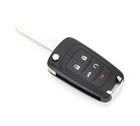 5 Boutons Flip Remote Key Fob Case Cover Key Fob Cover Case Remplacement pour Camaro 2010-2013 Cruze 2011-2013