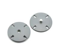 5 boutons pression en métal doré de 10 à 25 mm pour couture de manteau,Gris,23 mm