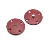 5 boutons pression en métal doré de 10 à 25 mm pour couture de manteau,Vin rouge,21 mm