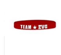 5 bracelets polyester rouge équipe marié evg - sud trading cd7617 Rouge G