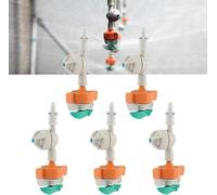 5 Buses de pulvérisation rotatives orientables 360 ¡ã pour économiser l'eau, pulvrisateur Suspendu Anti-drapant, Garnitures de Remplissage en Micro-Gout