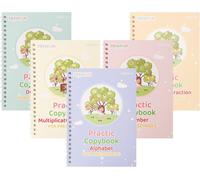 5 Cahier Ecriture Magique, Calligraphy Cahiers Réutilisables, Apprendre À Écrire Calligraphie Enfant Reutilisable, Cahiers D'exercices Magiques Pour L¿Écriture Et La Calligraphie