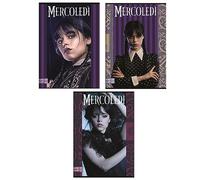 5 cahiers maxi A/4 SEVEN - MERCREDI ADDAMS - Rigatura C