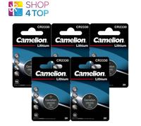 5 CAMELION CR2330 BATTERIES Lithium 3V Coin Cell DL2330 BR2330 1BL EXP 2028 Neuf