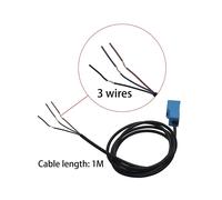 5 Capteurs de Proximité Inductifs SN04-P, Détecteur de Métaux, 4 mm, PNP NO, 3 Fils, CC 10-30 V