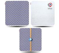 5 Carrés Démaquillants Lavables, JaMoonLBV JmL® Made in France - Coton Démaquillant Réutilisable Visage Doux, Écologique, Économique - Disques Démaquillants Bambou Épais - Lot Lingettes Démaquillantes