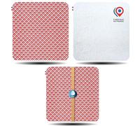 5 Carrés Démaquillants Lavables, JaMoonLBV JmL® Made in France - Coton Démaquillant Réutilisable Visage Doux, Écologique, Économique - Disques Démaquillants Bambou Épais - Lot Lingettes Démaquillantes