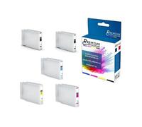 - 5 Cartouches compatible pour EPSON T04A1 T04A2 T04A3 T04A4 multi-couleurs WF C8190, WF C8190D3TWC, WF C8190DTW