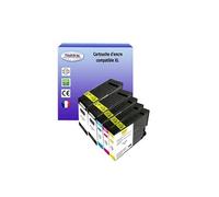 5 Cartouches compatibles avec Canon PGI2500XL (1Bk/1C/1M/1Y) -