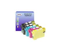 5 Cartouches Compatibles pour Epson Stylus Office BX320FW, BX525WD, BX535WD remplace Epson T1291 T1292 T1293 T1294 -