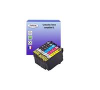 5 Cartouches Compatibles pour Epson WF2650DWF, WF2660DWF remplace Epson T16XL -