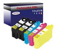 T3AZUR- 5X Cartouche Compatible avec Epson 35XL 35 XL remplace Epson Workforce Pro WF4720 WF4725 WF4730 WF4740 WF4720DWF WF4725DWF WF4740DTWF WF4730DTWF Noire