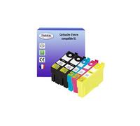 5 Cartouches Compatibles pour Epson WorkForce Pro WF4735DTWF remplace Epson T3591 T3592 T3593 T3594 (35XL)- T3AZUR