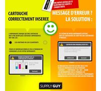 5 Cartouches d'encre Compatible avec HP 364 XL / N9J74AE pour DeskJet 5445 5460 OfficeJet 7515 PhotoSmart 7510 7520 B8550 C5324 C5370 C5373 C6380 C6383 D5445 B410a B410c et Plus