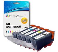 5 Cartouches d'Encre Compatibles Canon Pixma MG5750 MG5751 MG6850 MG6851 MG7750 TS5050 TS6050 MG5752 MG5753 MG6852 MG6853 TS6051 PGI-570PGBK CLI-571BK CLI-571C CLI-571M CLI-571Y XL