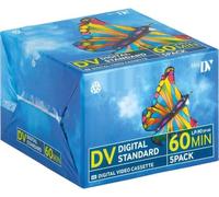 5 cassettes vidéo pour caméscope mini dv minidv 60 minutes SP mode et 90 minutes LP mode compatible avec Sony compatible avec TDK compatible avec Panasonic videotape vidéo