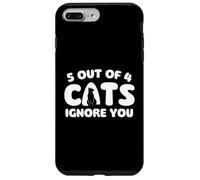 5 Chats sur 4 Vous ignorent - Chat Maman Chat Papa Coque pour iPhone 7 Plus/8 Plus