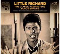 LITTLE RICHARD - 5 CLASSIC ALBUMS PLUS BONUS SINGLES 4 CD NEUF