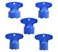 5 Clé Aérateurs de Robinet, Mousseur Robinet Economie Eau Plastique, Économiseur d'eau pour Robinet de Cuisine Universel, Filtres Aérateur Outils de Clé pour Evier (M16.5/M18.5/M21.5/M22.5/M24)