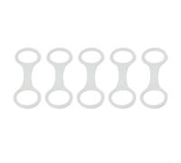 5 clips pour masque de plongée avec tuba | Sangles de masque de plongée en silicone, matériau élastique de qualité, pour tube de respiration de 27 mm