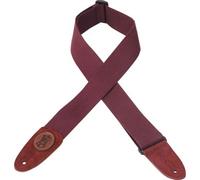 5 CM Coton avec Logo Levy's en Cuir Burgundy