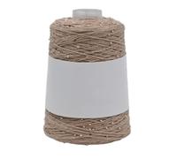 5 cônes 50g de fil coton perlé for le crochet, bobine à tricoter plis(1#)