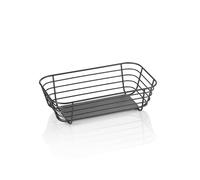 5 corbeilles de buffet GN nid en acier, 1/4, hauteur 8 cm, métal, revêtu par pulvérisation
