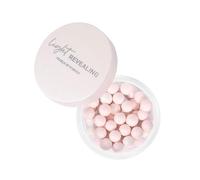 5 couleurs de perles de poudre éclaircissante, poudre de finition, perles de fixation poudre multi-tons, poudre libre