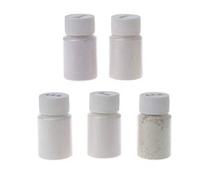 5 couleurs pour les pigments créatifs à changement de couleur UV exposés à la lumière du soleil Colorants de résine réactive pour l ' artisanat de bricolage Science Experim Poudre de