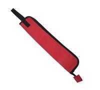 5 couleurs sac de rangement pour de batterie étui de support de portable avec poignée pour batteurs musiciens tissu Oxford noir rouge vert bleu rose 46 x 10 cm (Red)